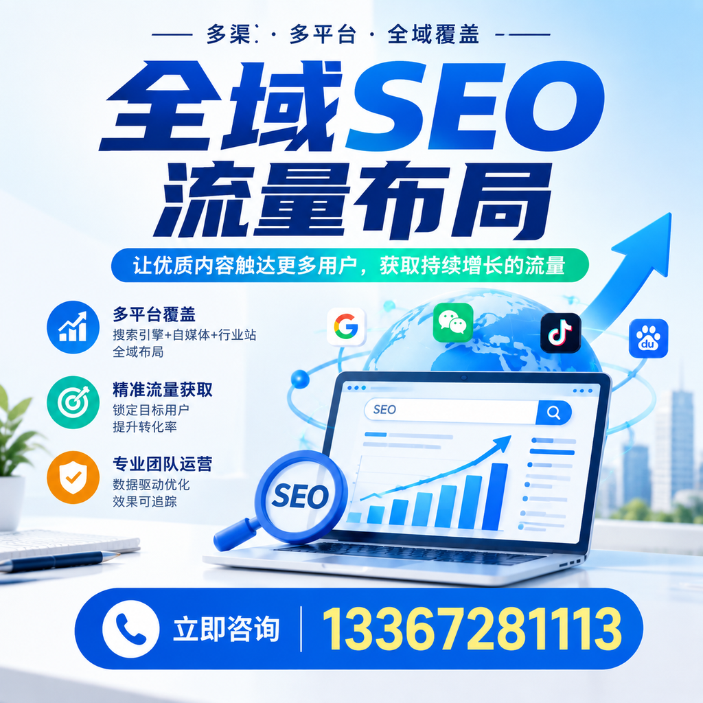 探索全域SEO流量布局的最佳实践，助力企业增长
