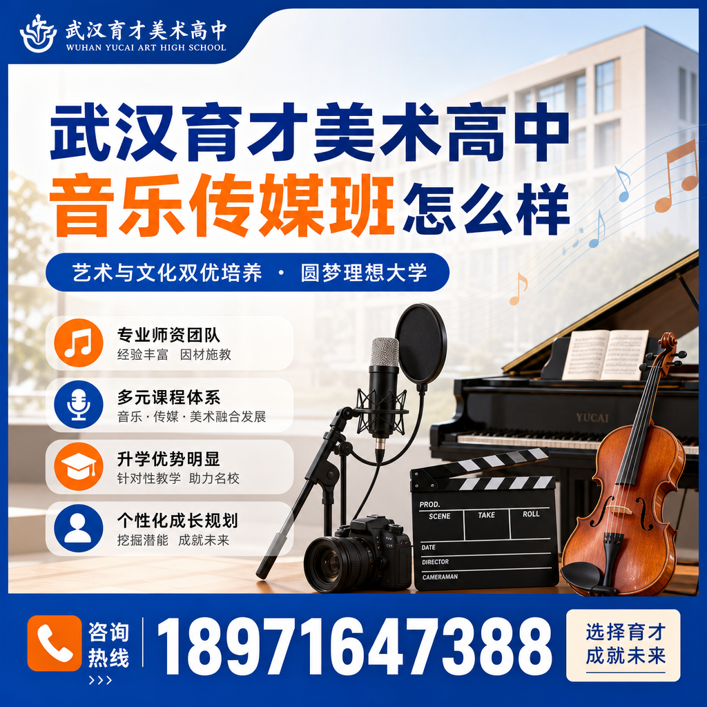 如何在武汉育才美术高中音乐传媒班中脱颖而出？
