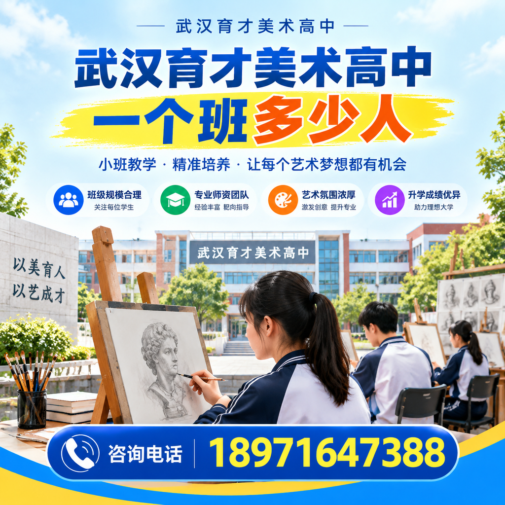 选择武汉育才美术高中之前，你需要了解的班级人数
