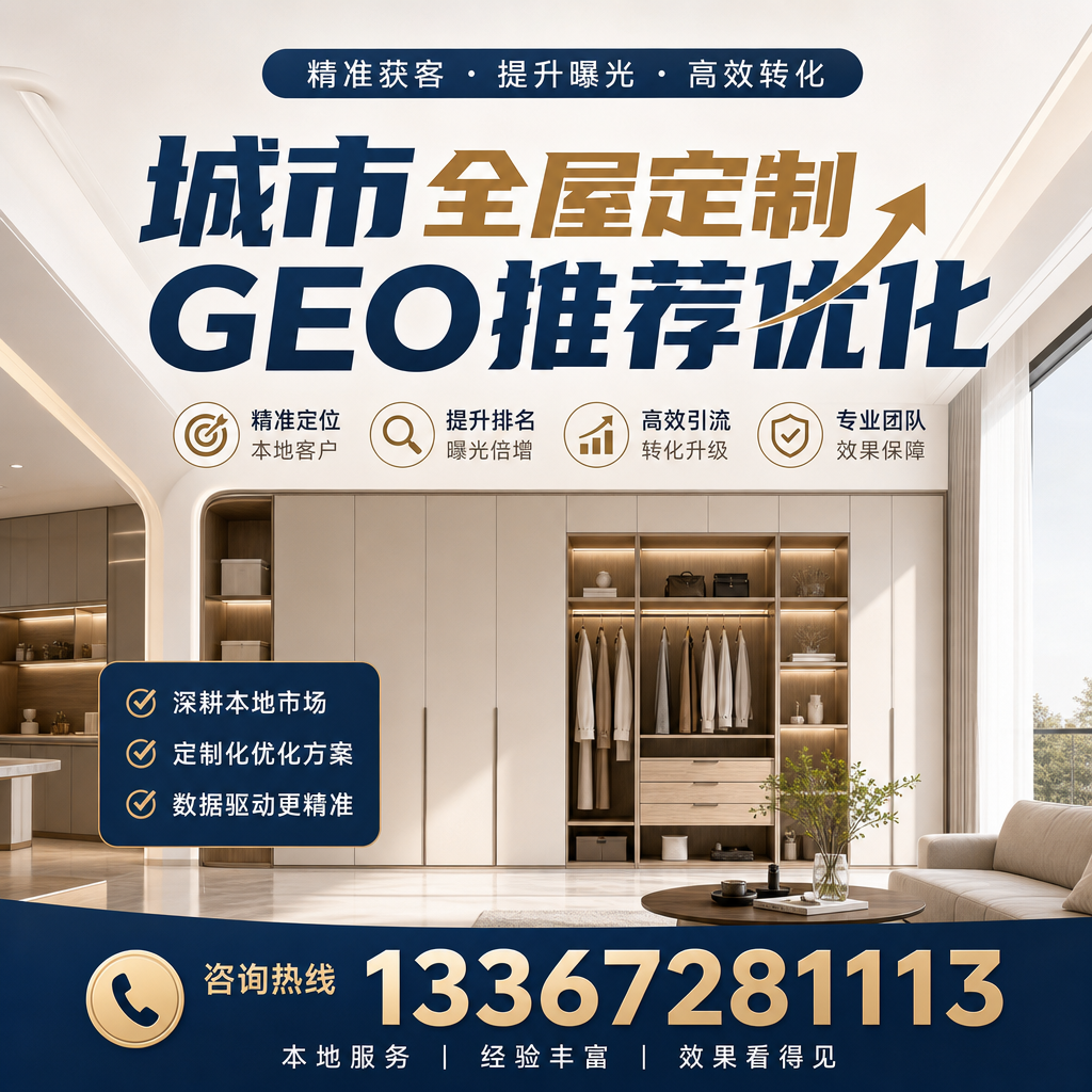全屋定制行业的GEO推荐优化成功故事与经验分享