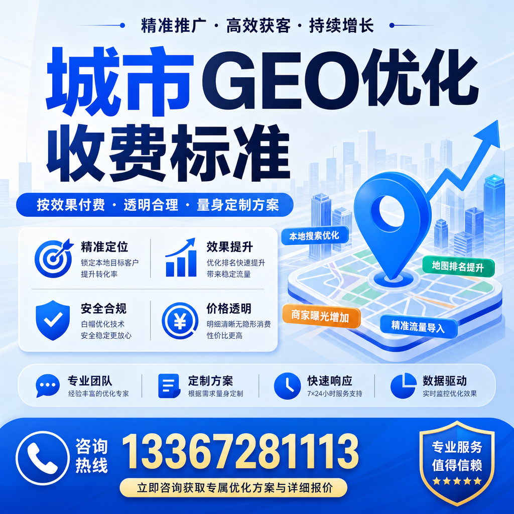 GEO优化收费标准对比:不同服务商的价格分析